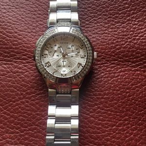 Men’s Guess Silver Watch
